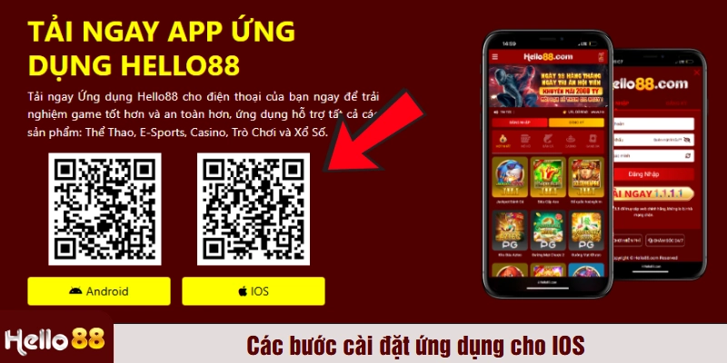 Các bước cài đặt ứng dụng cho IOS