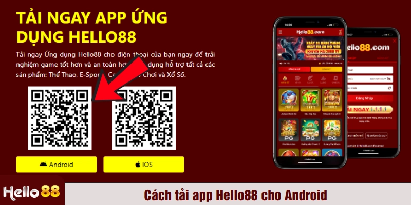 Cách tải app Hello88 cho Android