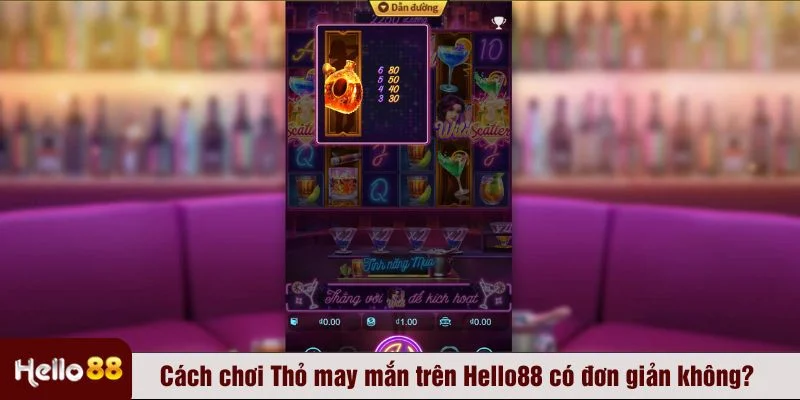 Game Thỏ may mắn được thiết kế với phong cách hoạt hình hiện đại