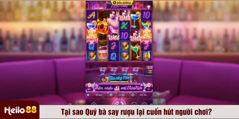 Quý bà say rượu mang phong cách hài hước và hình ảnh sống động