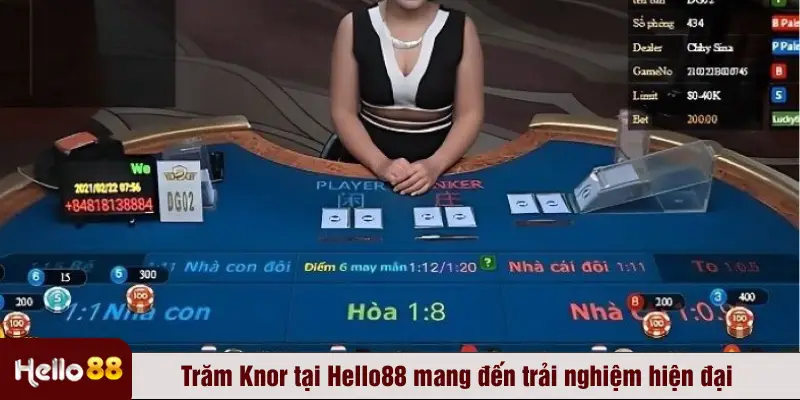 Trăm Knor tại Hello88 mang đến trải nghiệm hiện đại